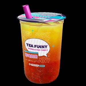 Чай фруктовый Манго-Маракуйя с кусочками зеленое яблоко М 