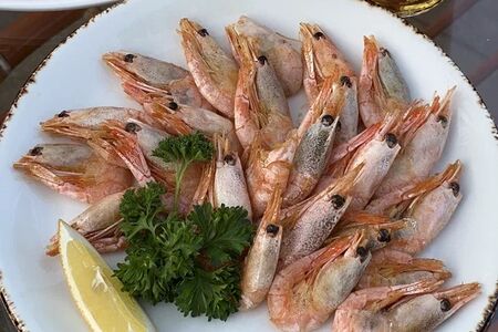 Креветки к пиву отварные