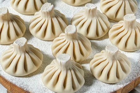 Хинкали с бараниной