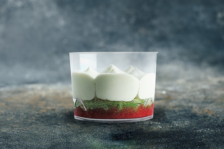 Пирожное Малина-фисташка