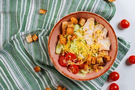 Цезарь с курицей