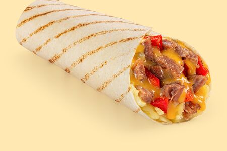 Патата Говядина в сырном соусе