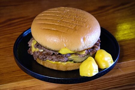 Дабл смэш чизбургер