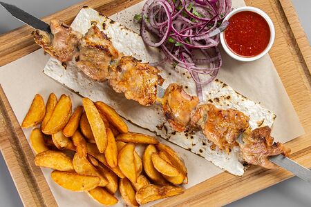 Куриное филе на мангале