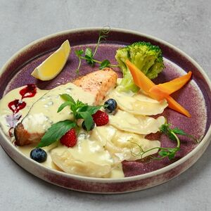 Сочная спинка лосося