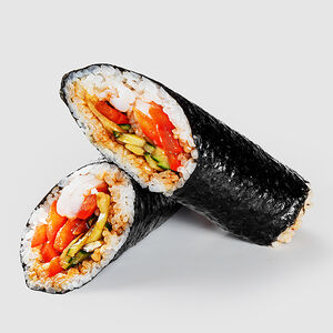 Шауролл с креветкой