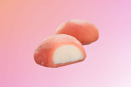 Моти малиновый чизкейк