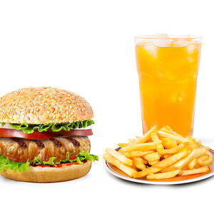 BBQ мачо чикен комбо