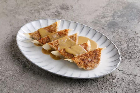 Гёдза с грибами