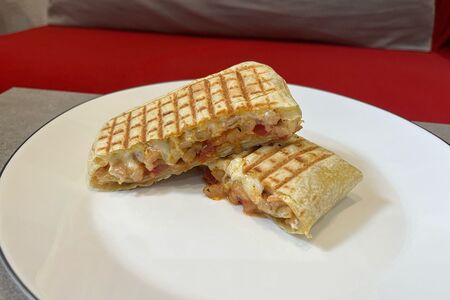 Кесадилья с креветками 