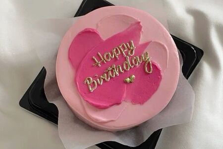 Бенто-торт с мазками