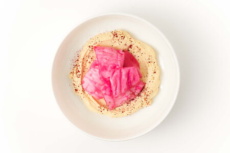 Хумус и капуста гурули