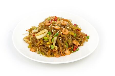 Стеклянная лапша с морепродуктами