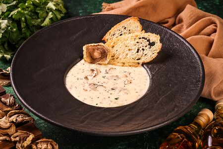 Грибной крем-суп