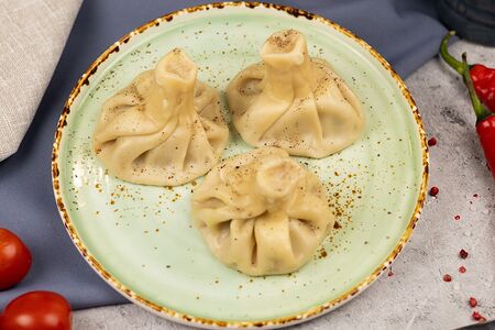 Хинкали с курицей 