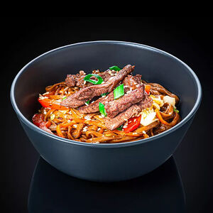 Соба с говядиной