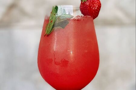 Лимонад клубника