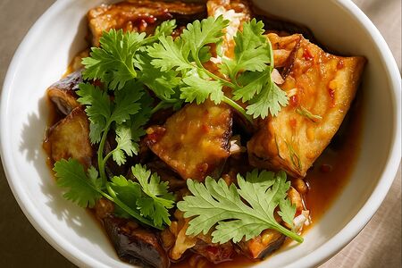 Салат с баклажанами 