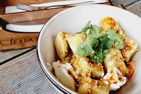 Салат с баклажанами