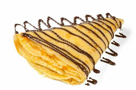 Блин с шоколадом