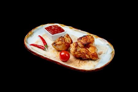 Шашлык из куриной грудки