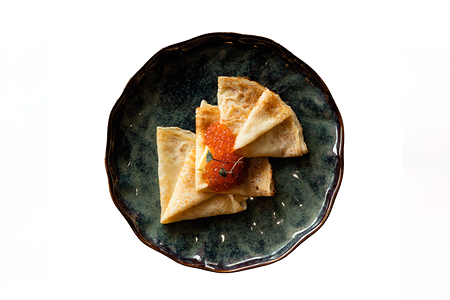 Блины с икрой