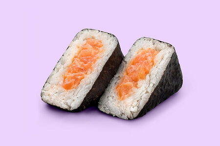 Онигири спайси с лососем