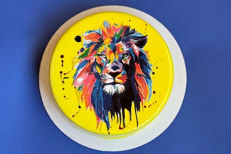 Муссовый торт Лев