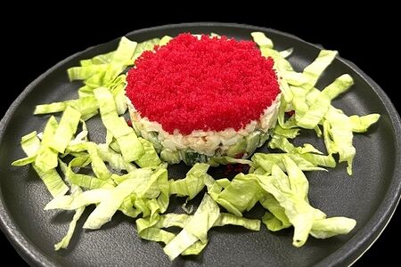 Тартар с креветками