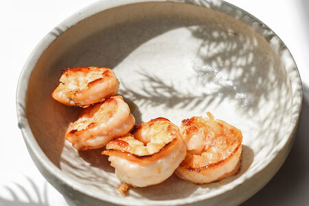 Креветки на гриле