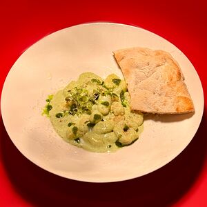 Ньоки с креветками