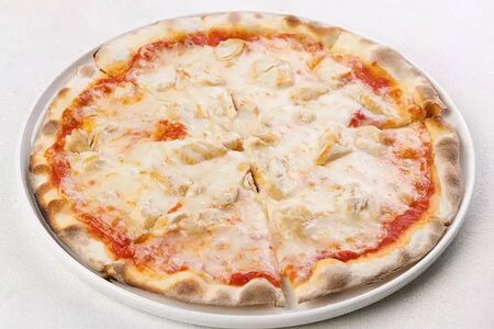 Детская пицца с курицей