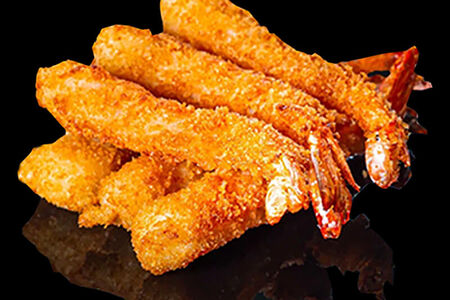 Креветки темпура