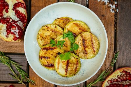 Кабачки гриль