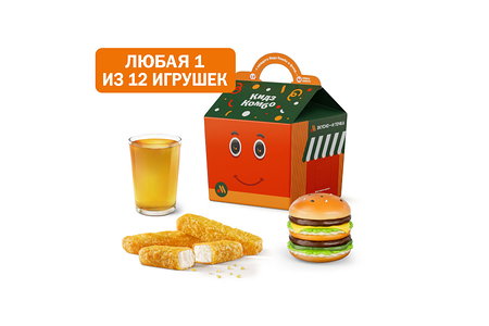 Кидз Комбо стартер или салат с игрушкой Маленький