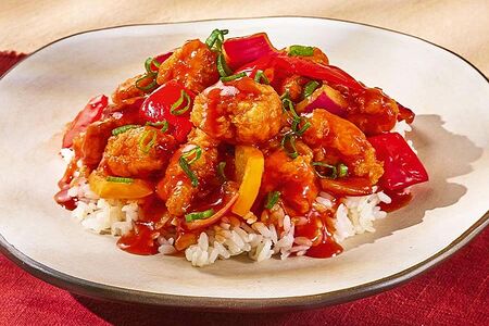 Курица в кисло-сладком соусе