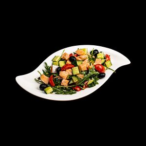 Салат из семги