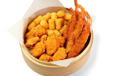 Тьян Пхад с креветкой