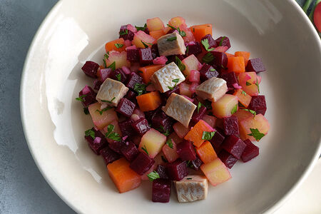 Винегрет с сельдью 