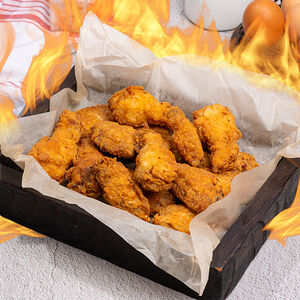 Жгучие куриные крылышки фри 550 гр