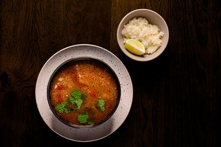 Том Ям с креветкой