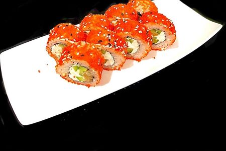 Калифорния с лососем