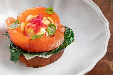 Атлантик с лососем