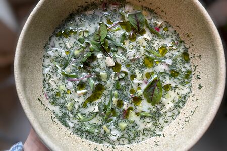 Веган Окрошка