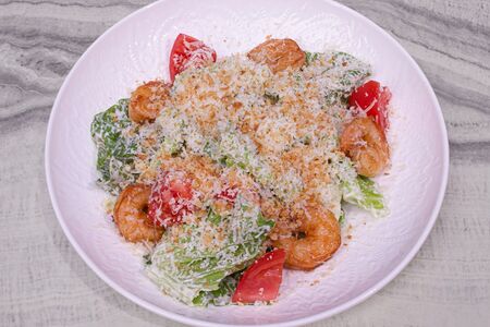 Цезарь с креветками