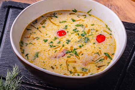 Балтийская сливочная уха