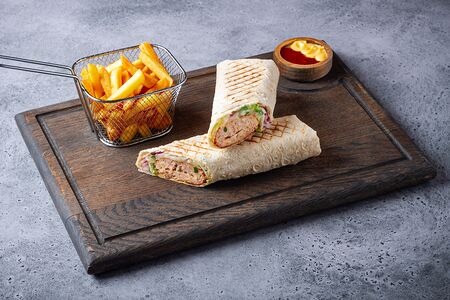 Дюрюм-кебаб курица 