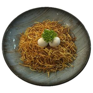 Салат Перепелиное гнездо