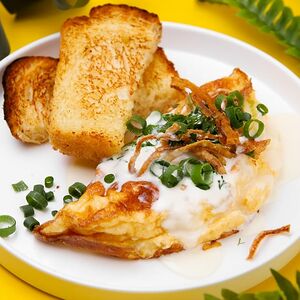 Омлет с сыром