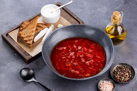 Борщ с телятиной